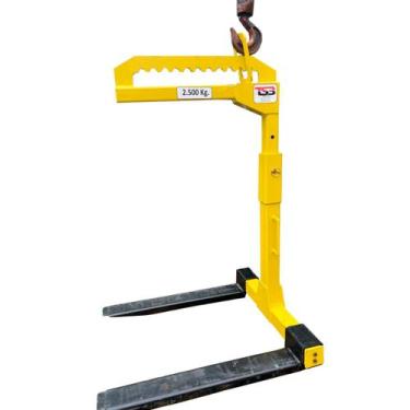Imagem de Paleteira Regulável 2,5ton Porta Pallet Guindaste Garfo Novo - TSB