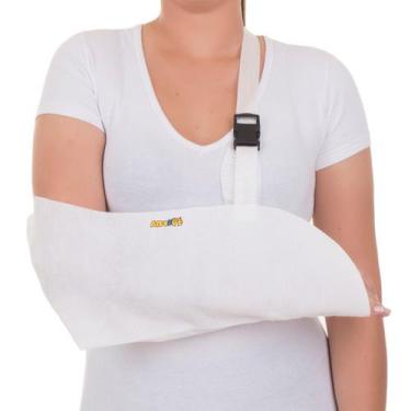 Imagem de Tipoia Para Braço TNT Pacote com 100 Peças Bilateral Branco - Artipé, 