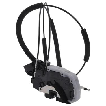 Imagem de X AUTOHAUX Motor de atuador de fechadura de porta elétrica do lado do passageiro dianteiro direito de substituição com cabo para Nissan Sentra 2007-2012 Substituir No.805003BA0A Preto