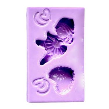 Imagem de F1668 molde de silicone bailarina confeitaria biscuit - confeitaria do