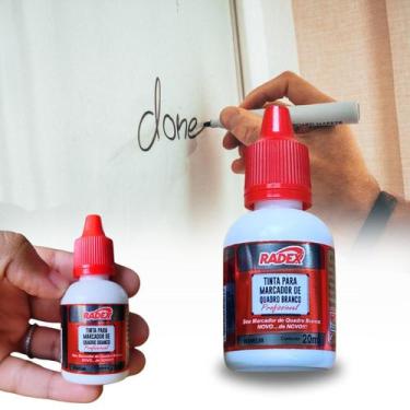 Imagem de Tinta para Marcador de Quadro Branco Radex 20ml Vermelha