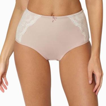 Imagem de Calcinha Pós Parto Sustentação Sofia com Renda - Morisco, GG/46