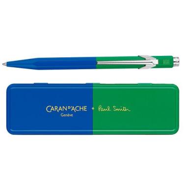 Imagem de Caneta Esferográfica Caran D'Ache Paul Smith Cobalto Esmeralda - CARAN