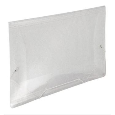 Imagem de kIT COM10- Pasta Aba com Elástico Oficio. - DAC, transparente