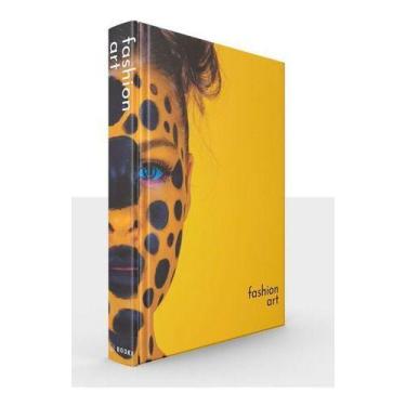 Imagem de Caixa Livro Arte Fashion Porta Objetos 30x24x4cm - Atual Conceito, Col