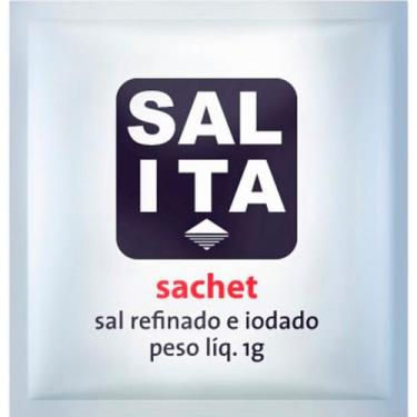 Imagem de Sal Refinado Em Sachê 1g Caixa 2.000 Un - Ita