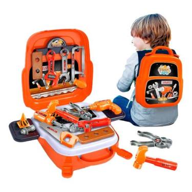 Imagem de Kit Maleta De Ferramentas Infantil 22 Peças Brinquedo Menino, Kit ferr