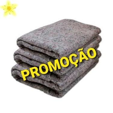 Imagem de Kit com 03 cobertores para doação solteiro, pet, mudanças, forração de