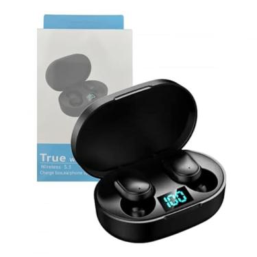 Imagem de Fones de Ouvido Intra Auriculares True Wireless 5.3, Bluetooth, Case de Carregamento, Preto