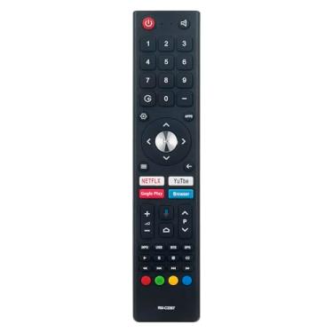 Imagem de RM-C3367 RMC3367 Controle remoto substituído por voz apto para JVC 4K UHD LED Android Smart TV LT-50KC508 LT50KC508