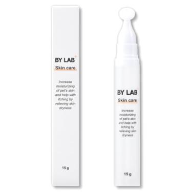 Imagem de BYLAB Skin Care Dog Pet Skin Disease Kucing Creme de pomada sensível, branco