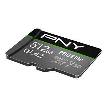 Imagem de PNY Cartão de memória flash Pro Elite Class 10 U3 V30 microSDXC de 512 GB