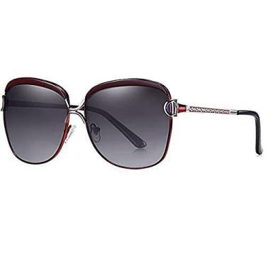 Imagem de Óculos de Sol BARCUR Estilo Gatinho Design Elegante Proteção uv400, C1