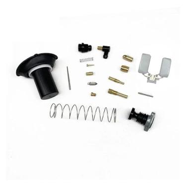 Imagem de 1 conjunto de kit de reparo de carburador de motocicleta Primer Pump Choke Starter Valve Compatível com TRX300 Fourtrax TRX 300