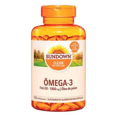 Imagem de Sundown Ômega 3 1000mg 120 Cápsulas - Nestlé, 120 Cápsulas, 1000mg