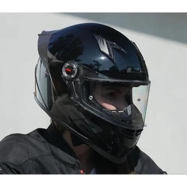 Imagem de Capacete LS2 FF358 S Preto Brilhante, 62