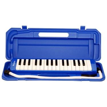 Imagem de Escaleta Profissional Hering 32 Teclas com Case Azul
