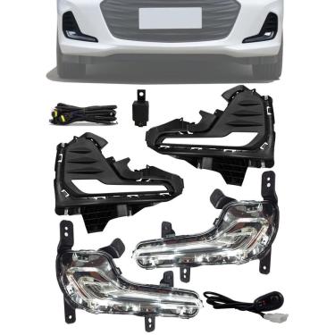 Imagem de Kit Led Drl Chevrolet Onix Hatch E Sedan Plus
