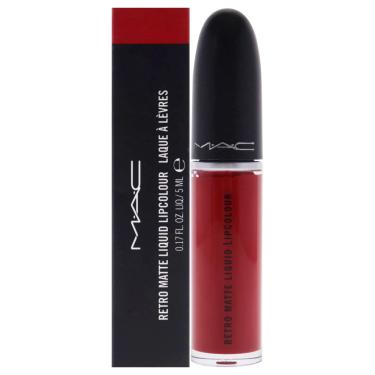 Imagem de Batom mac Retro Matte 104 Fashion Legacy para mulheres