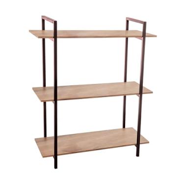 Imagem de METALTRU - Estante 3 Niveis Metalon, Corten com Castanho.