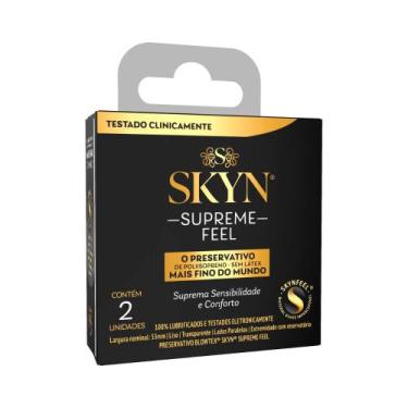Imagem de Preservativo Skyn Supreme Feel com 2 Unidades