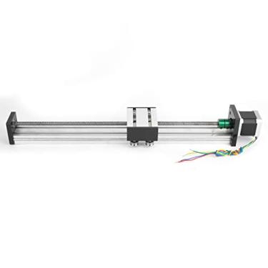 Imagem de FTVOGUE 0808 Parafuso de Bola de Estágio Longo Guia Linear Linear Rail NEMA17 Motor de Passo para Indústria de Automação (0808 parafuso, intervalo efetivo 300)