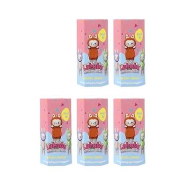 Imagem de Série Labubu Anime Vinyl Blind Box Decoração De Mesa Boneco Monstro Mo