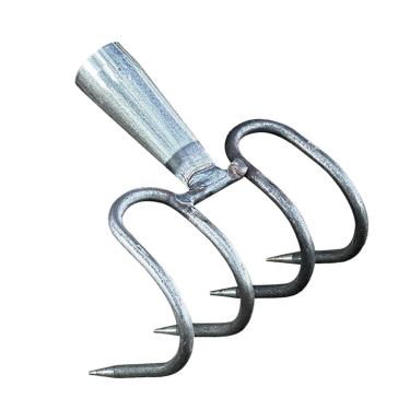 Imagem de WeiLaiKeQi Ancinho de mão, ferramenta de jardinagem, cultivo, escavação, cultivo de solo, ancinho de folhas para trabalho no quintal, flores, gramado