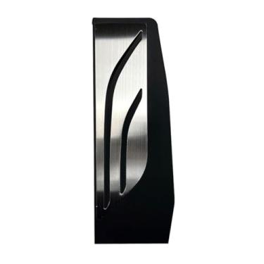 Imagem de Capa de pedal de carro compatível com 3 Series F30 Body Kit de pedais de aço inoxidável antiderrapante Acessórios para carro (leme direito)