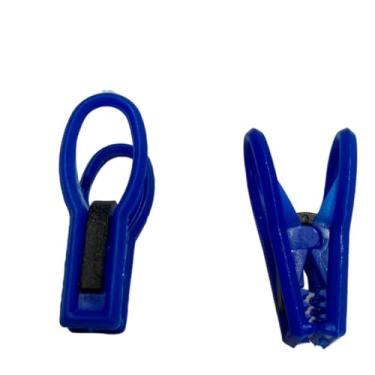 Imagem de Kit Pregador De Roupa Resistente linha Premium 50und (Azul)