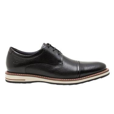 Imagem de Sapato Masculino Democrata Oliver Preto - 273202, 39, Preto