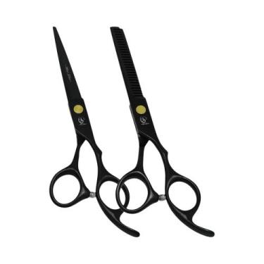 Imagem de Tesoura Profissional De Aço Inoxidável Para Corte De Cabelo, 6.0 Espaç