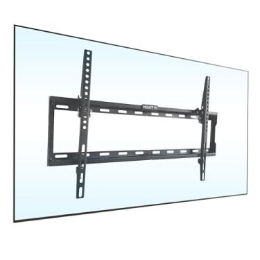 Imagem de Mount-It! MI-1121M suporte de parede de TV inclinado fino para Sony, Samsung, LG, Vizio, TCL LED/LCD/4K TVs 32-75 polegadas TVs até VESA 600 x 400 e 130 lbs Capacidade