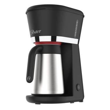 Imagem de Cafeteira Oster Black Com Jarra Térmica Inox 0,7L 110V