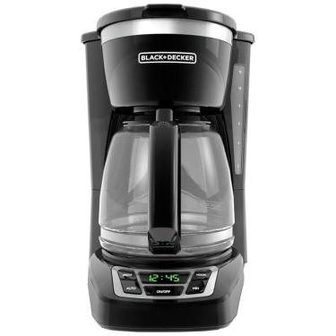 Imagem de Cafeteira Elétrica Programável Até 12 Xícaras, BLACKDECKER CM1160B, Preto
