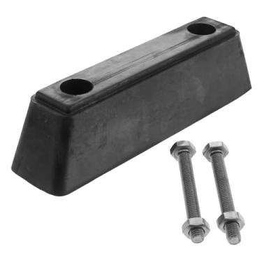 Imagem de Protetor de pára-choques de caminhão de borracha - Bloco de para-choque traseiro de 20 cm para reboque e veículo - Rolha de borracha de alta elasticidade para proteção do carro