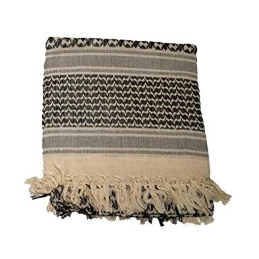 Imagem de Nautika, Lenço Tático E Militar Shemagh Tático Tan Coyote Caqui, Tradicional, Resistente, Protege A Cabeça e o Rosto, Protege Contra Insetos ou Folhas Cortantes, Tecido de Alta Durabilidade