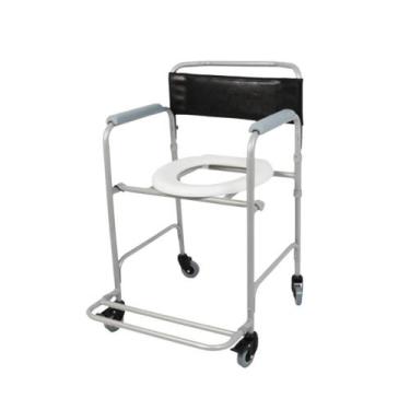 Imagem de Cadeira De Banho Higiênica Dobrável Até 100 Kg D30 Dellamed