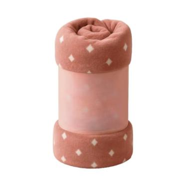 Imagem de KIT 2 UND MANTA INFANTIL BEBE SOFT COBERTOR ANTIALERGICO MENINA MENINO 1m x 0,90m (1UND PREMIUM ROSA)