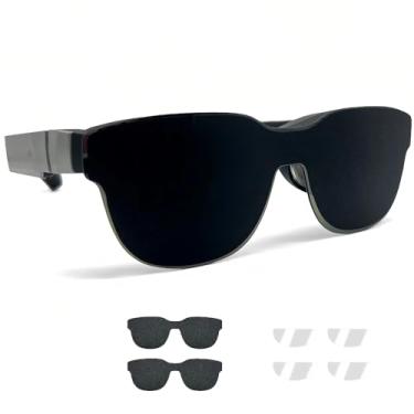 Imagem de Harlafou Pacote com 2 bloqueadores de luz completos compatíveis com óculos RayNeo Air 3 Air 3S Air 3S Pro AR (Para RayNeo Air3S/ Air3S Pro)