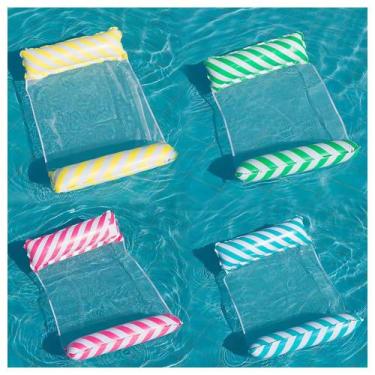 Imagem de Boia Inflável Cama flutuante esteira - PONTO DO NERD, Rosa