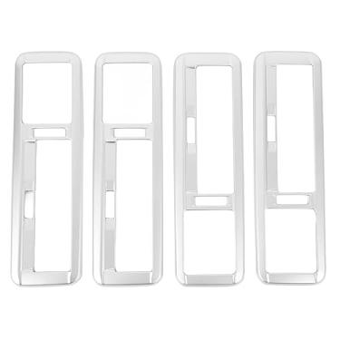 Imagem de 4 peças de cobertura de acabamento de saída CA para carro para Benz Vito W447 Air Conditioned Vent Frame Cover Replacement