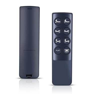 Imagem de WDZP Novo controle remoto de substituição para Yireehome TXR-A1-01-CA TXR-A1-01M-CA, para Yiree QNR-A1-01 TNR-A1-01 FDR-A1-01 Controlador de cama ajustável
