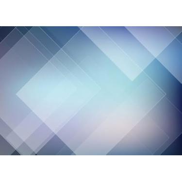 Imagem de Quadro Decorativo com Estampa Abstract Geometric Low Poly 40 x 40 Papel 1 unidade