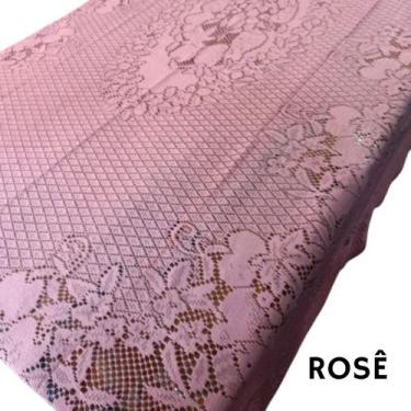 Imagem de Toalha Em Renda Para Mesa Detalhada Luxo Para 6 Pessoas - Angel Distri