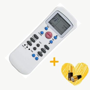 Imagem de Controle Remoto Ar Condicionado Springer Carrier R14A CE Com Pilhas - 