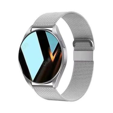 Imagem de Relógio Inteligente Feminino AMOLED Bluetooth Com Monitoramento De Fre