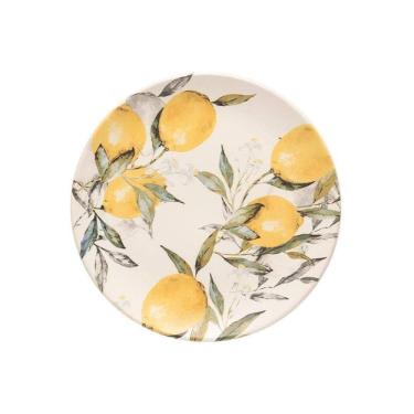 Imagem de Prato De Sobremesa Copa E Cia Aquarelle Em Cerâmica Siciliano Coup