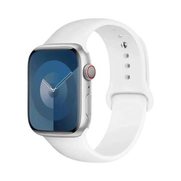 Imagem de Pulseira De Silicone Esportiva De 49mm 44mm 45mm 40mm 41 42mm 46mm Par