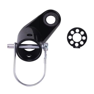 Imagem de harayaa Engate para reboque de bicicleta, acoplador, conector, equipamento de ciclismo de substituição, acessório de aço para reboques de animais de estimação